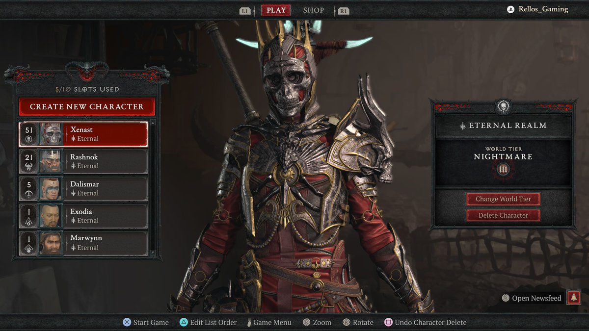 Pretty_Rellos's tweet photo. #PS5Share, #DiabloIV https://t.co/0SohWnQBWJ