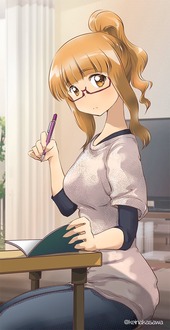 武部沙織 「さおりん」|なかさわけい㌠のイラスト