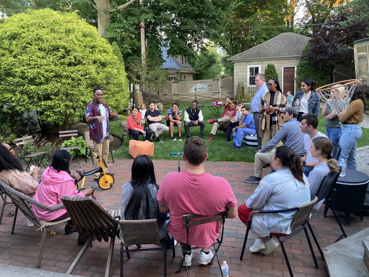 Our Brown Surgery second annual ice cream social with our incoming interns was a success. What’s better than eating ice cream and getting to know each other as we prepare for the new academic year?! 🍦🍨🥼 #browngensurg #brownsurg