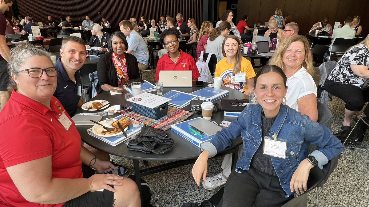 JMLuethge's tweet photo. What a great Day 1 learning about how to provide the best experience for every Freshman in @OmahaPubSchool @NCSChicago #NFSI @OPSCentralHigh @OPS_Northwest @OPS_SouthHigh @OPS_Burke https://t.co/TJd1uhY0t6
