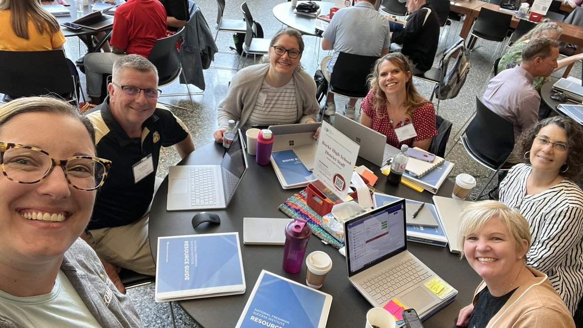 JMLuethge's tweet photo. What a great Day 1 learning about how to provide the best experience for every Freshman in @OmahaPubSchool @NCSChicago #NFSI @OPSCentralHigh @OPS_Northwest @OPS_SouthHigh @OPS_Burke https://t.co/TJd1uhY0t6