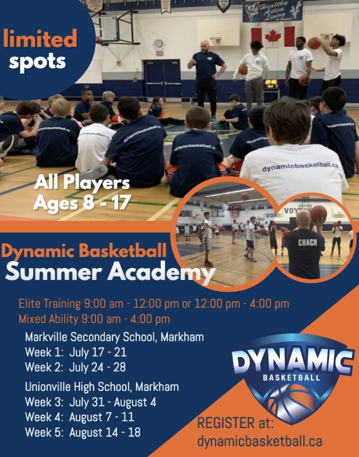 Gus Gymnopoulos (@gusgymnopoulos) on Twitter photo September is going to ask what you did all summer!!!
Register for up to 5 weeks of uninterrupted game improvement. Train with elite level athletes!
Register at dynamicbasketball.ca
To register click on the GOOGLE FORM here:
docs.google.com/forms/d/e/1FAI…
<a href="/dynamic_bball/">Dynamic Basketball Development Academy</a> September is going to ask what you did all summer!!!
Register for up to 5 weeks of uninterrupted game improvement. Train with elite level athletes!
Register at dynamicbasketball.ca
To register click on the GOOGLE FORM here:
docs.google.com/forms/d/e/1FAI…
<a href="/dynamic_bball/">Dynamic Basketball Development Academy</a>
