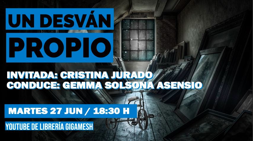 GemmaSolsona's tweet photo. El martes en el youtube de @GigameshTienda el desván se llena de desierto (y espacio) para comentar con @dnazproject #Mildesiertos de @eolasediciones y #Delnaranjaalzul #bionautas de @LiterupES Tocaremos monstruos, hipótesis fantásticas y todos los mundos que caben en un libro😉 https://t.co/9clIDEcS6u