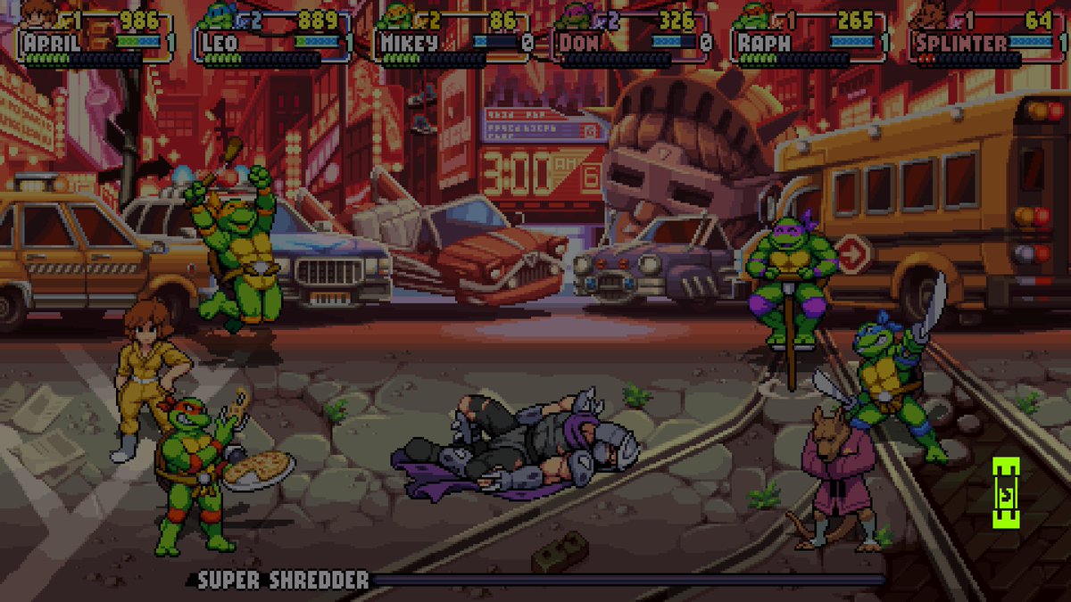 Kalipce's tweet image. #PS5Share, #TeenageMutantNinjaTurtlesShreddersRevenge