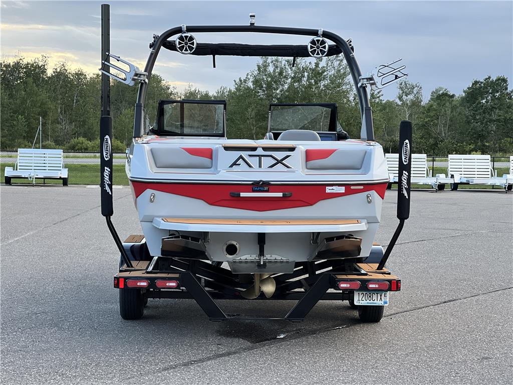 2021 ATX 20 Type-S with 25 hours on Raptor 6.2L motor in Little Falls, MN for $89,999.  Find this boat and more inboards on OnlyInboards.com #atxboats #atx20types #atx20 onlyinboards.com/2021-TIGE-ATX-…
