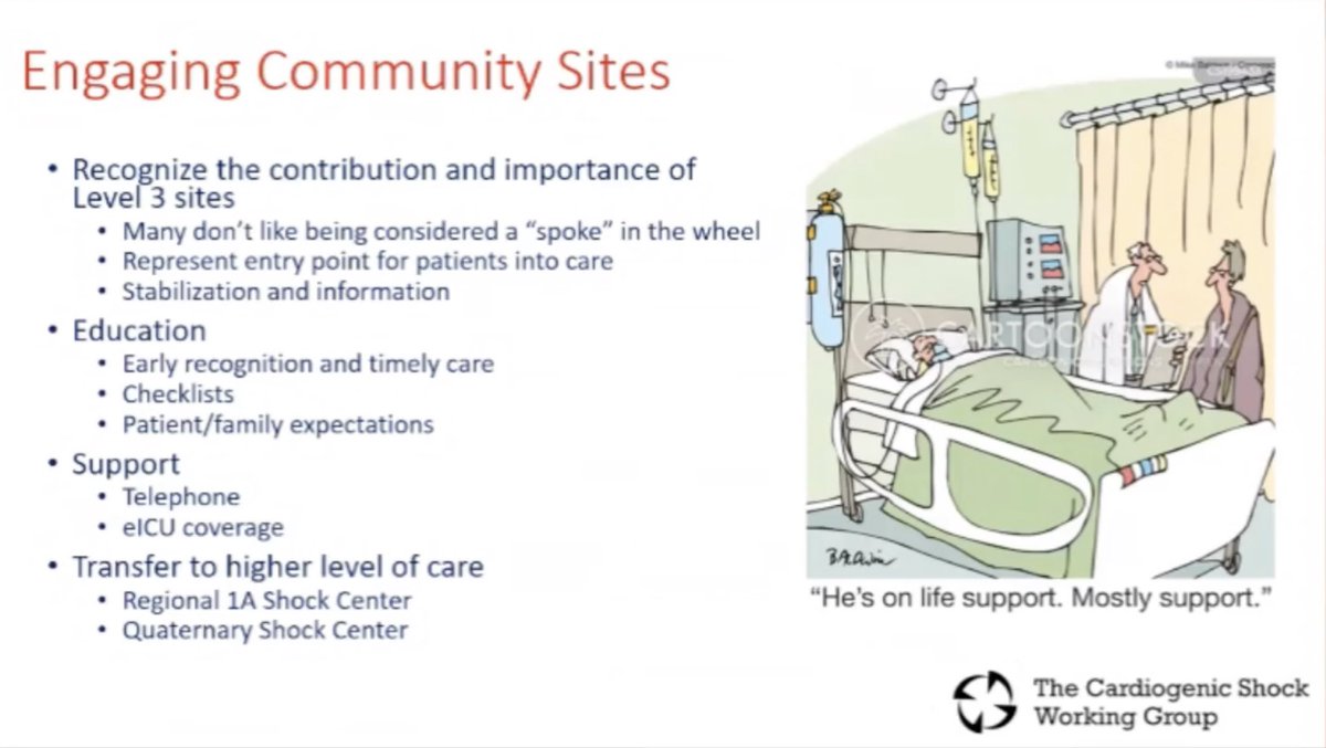 Decentralizing shock systems of care-phenomenal talk by @GerinStevensMD at the #cswgglobalsummit As an adv. HF-transplant cardiologist at a “Level 1A” center @BrownUniversity I’m privileged to contribute to the golden day & partner with @TuftsMedicalCtr @NavinKapur4 @NutritionHF