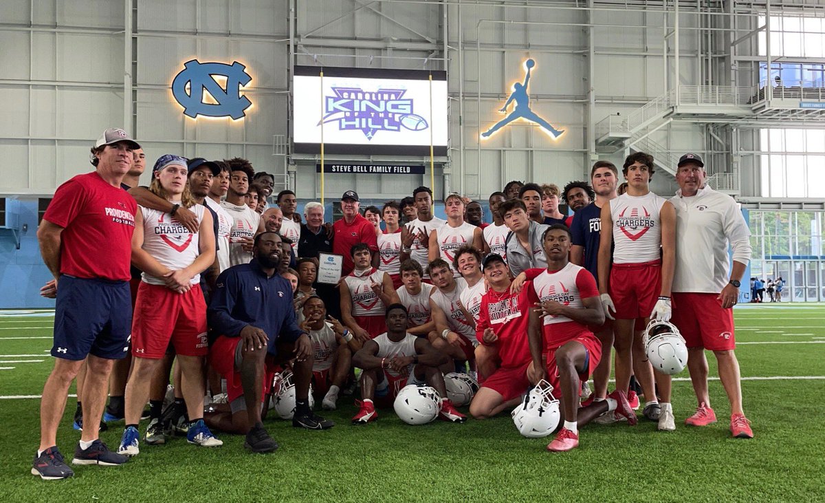 Congratulations to the #PDFootballFamily on an undefeated day at UNC to win the King of the Hill 7-on-7 championship!
#HardWorkWorks