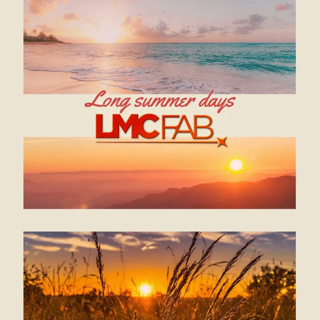 LMCFAB2's tweet photo. Happy First Day of #Summer! What projects will you start this summer? Let us help you tackle your next project, call us at 903-759-1331!

#LMCFab #fabrication #beams #instock #welding #Tig #bending #rolling #laser #plasma #turrett #punched #LaserCutting #Manufacturing https://t.co/t03Pc4yJmA