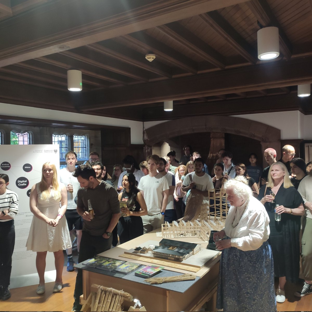 Thank you to have everyone that attended the degree show opening today! It was great to have the house full and celebrate the great achievements of our students! We are really proud of you!