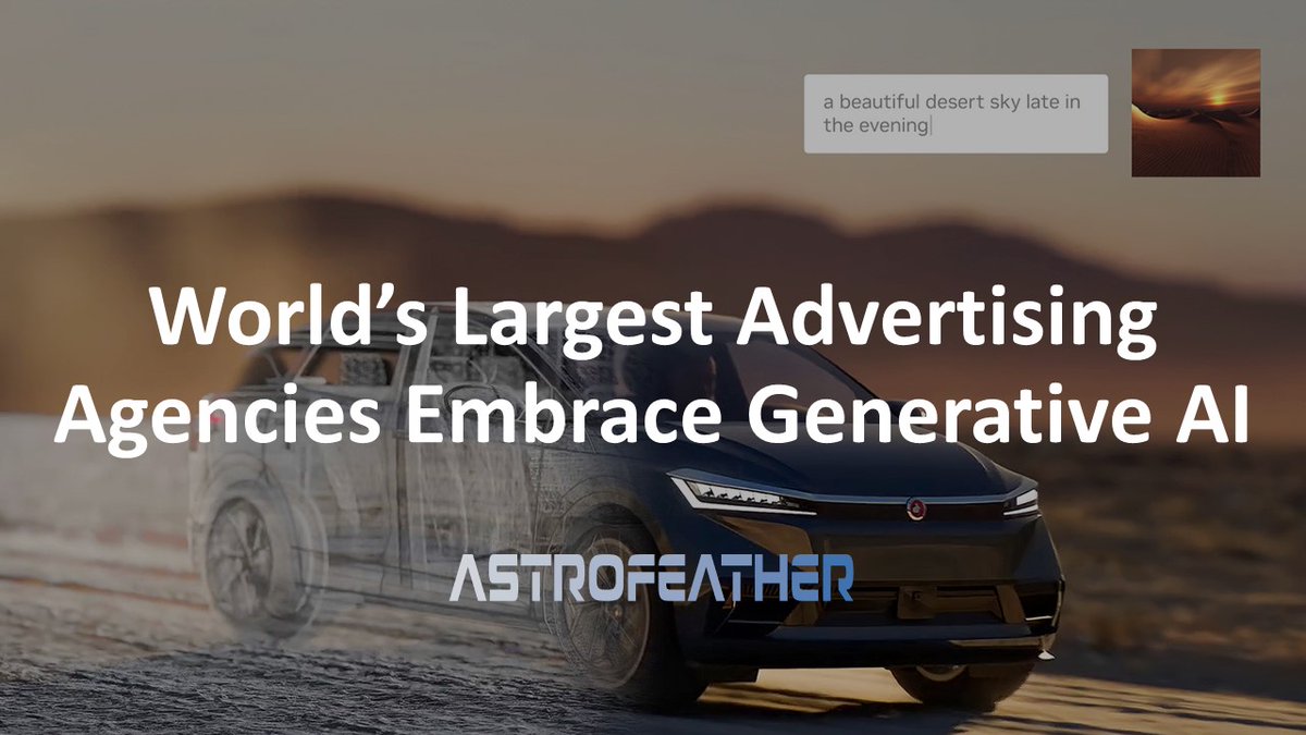 AstroFeatherAI's tweet photo. Exciting day in AI - here's what you need to know:

Omnicom launches Omni Assist 
Opera unveils new browser with AI features
OpenAI plans to launch an app store
Vimeo debuts AI scripting tools
ElevenLabs releases an AI voice detection tool
President Biden met with AI experts https://t.co/RudeR5w0So