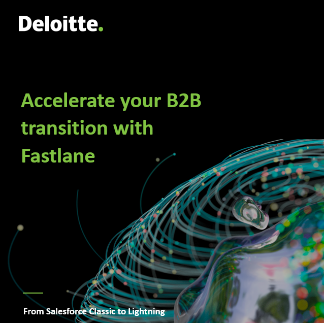 Accelerate your #B2B Commerce transition from #Salesforce Classic to Lightning by leveraging our Deloitte Digital Accelerator! Our solution is designed for an accelerated GTM and enhanced buyer experience.

Learn more➡️deloi.tt/3p5HWdC

#DigitalTransformation #B2Bcommerce