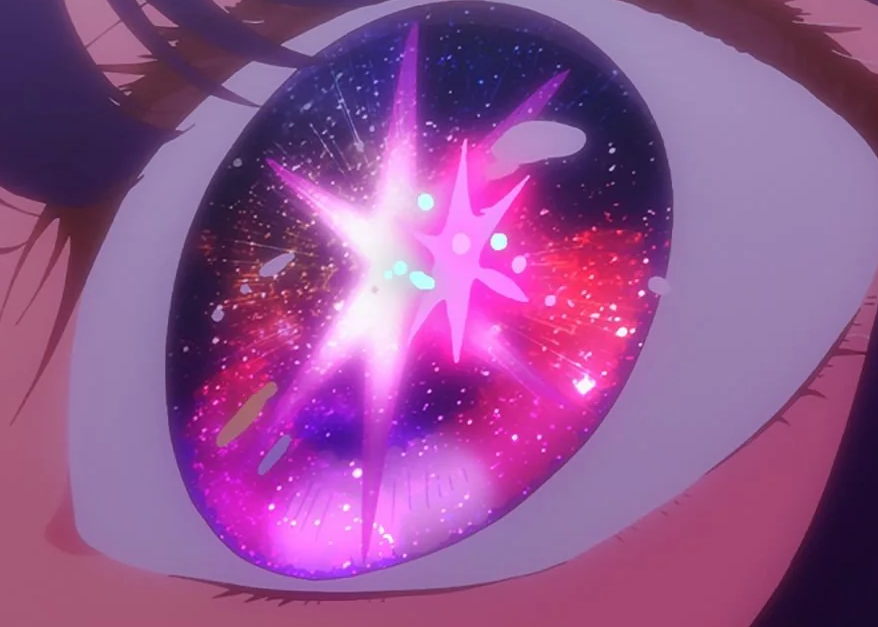 @ChibiReviews i might be far off, but it kind of reminded me of Ais eyes, as if Ai was watching over them.