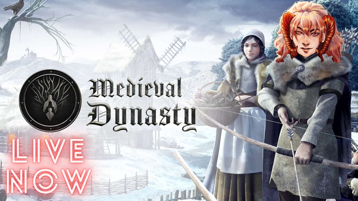 🔴WERE ON🔴

🎊Welcome in adventures time for some #medievaldynasty   !🎊

HA SURPRISE WE STREAMIN EARLY BOIZ 

come stop by if you want link in replies!
 #vtuber