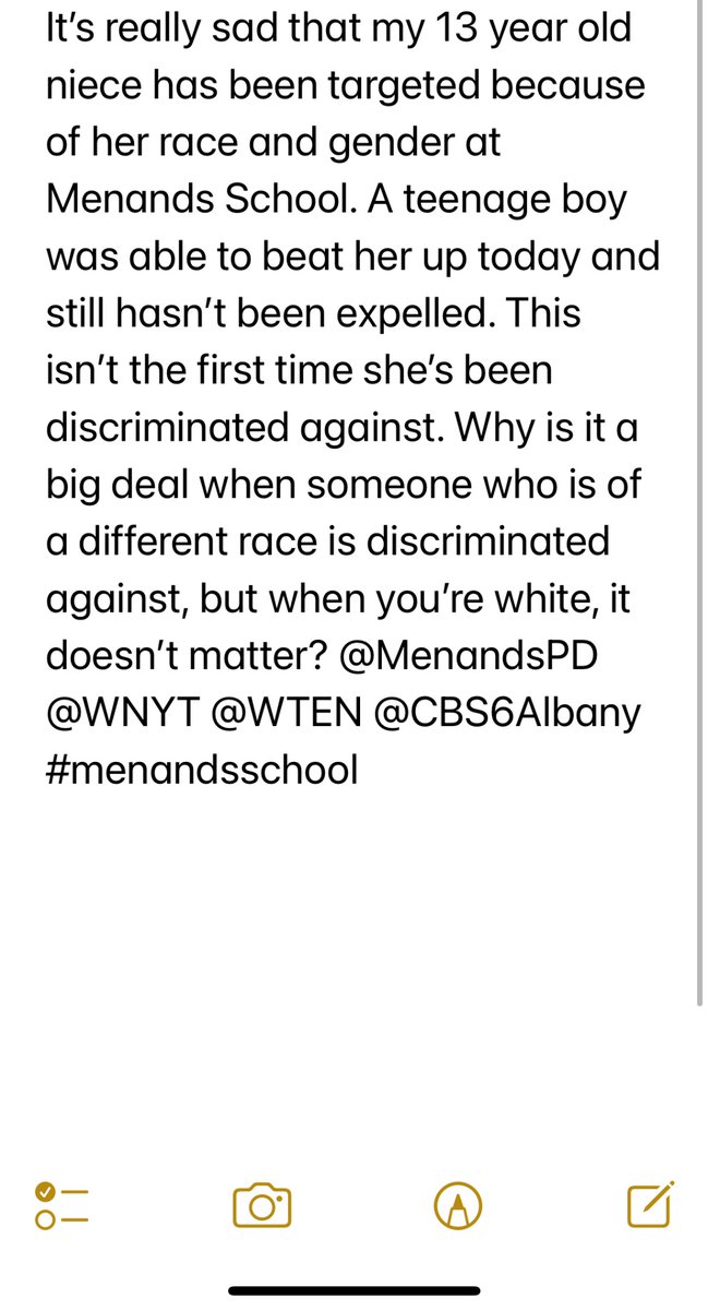 AshleyJewett2's tweet photo. @MenandsPD @CBS6Albany @WTEN @WNYT @FOX23News https://t.co/9p6AH4aGhM