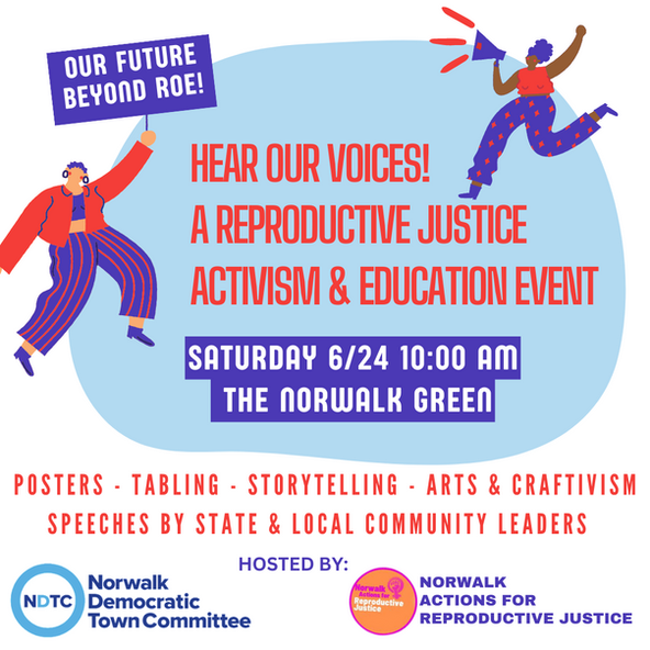 PinkWaveAction's tweet image. Hear Our Voices One Year Beyond Roe SATURDAY: Demand #AbortionJustice in Norwalk ON 6/24! mailchi.mp/b1d89b3399ba/h…