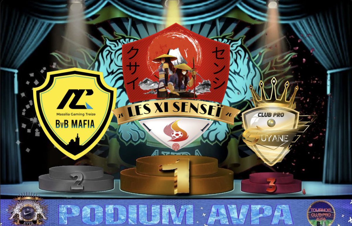 SMG_France's tweet photo. ⚜️ Tournoi A ⚜️ 

🏆 @ASAesport_ 
🥈 #11Braqueurs 
🥉 #KrepitFc 

⚜️ Tournoi B ⚜️ 

🏆 @ONGCALLEJERO 
🥈 #BvBxMafia 
🥉 #fcGuyane 

Gg aux 32 participants 👏🏼👏🏼 https://t.co/C4kO9Kr9Xd