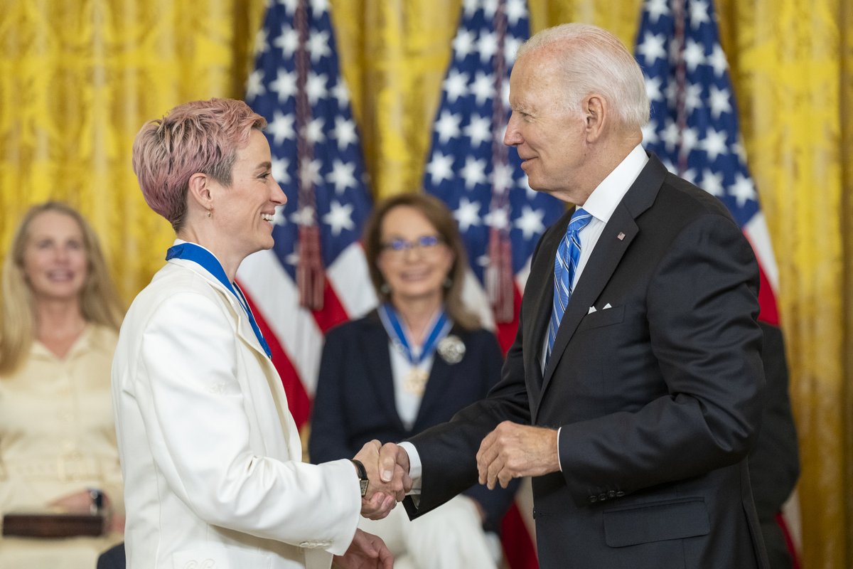 The players of the U.S. Women’s National Soccer Team epitomize what it means to be a champion. Whether it’s lifting trophies or fighting for gender equity, this team has been an inspiration to people of all ages. We can’t wait to watch them at the 2023 World Cup.