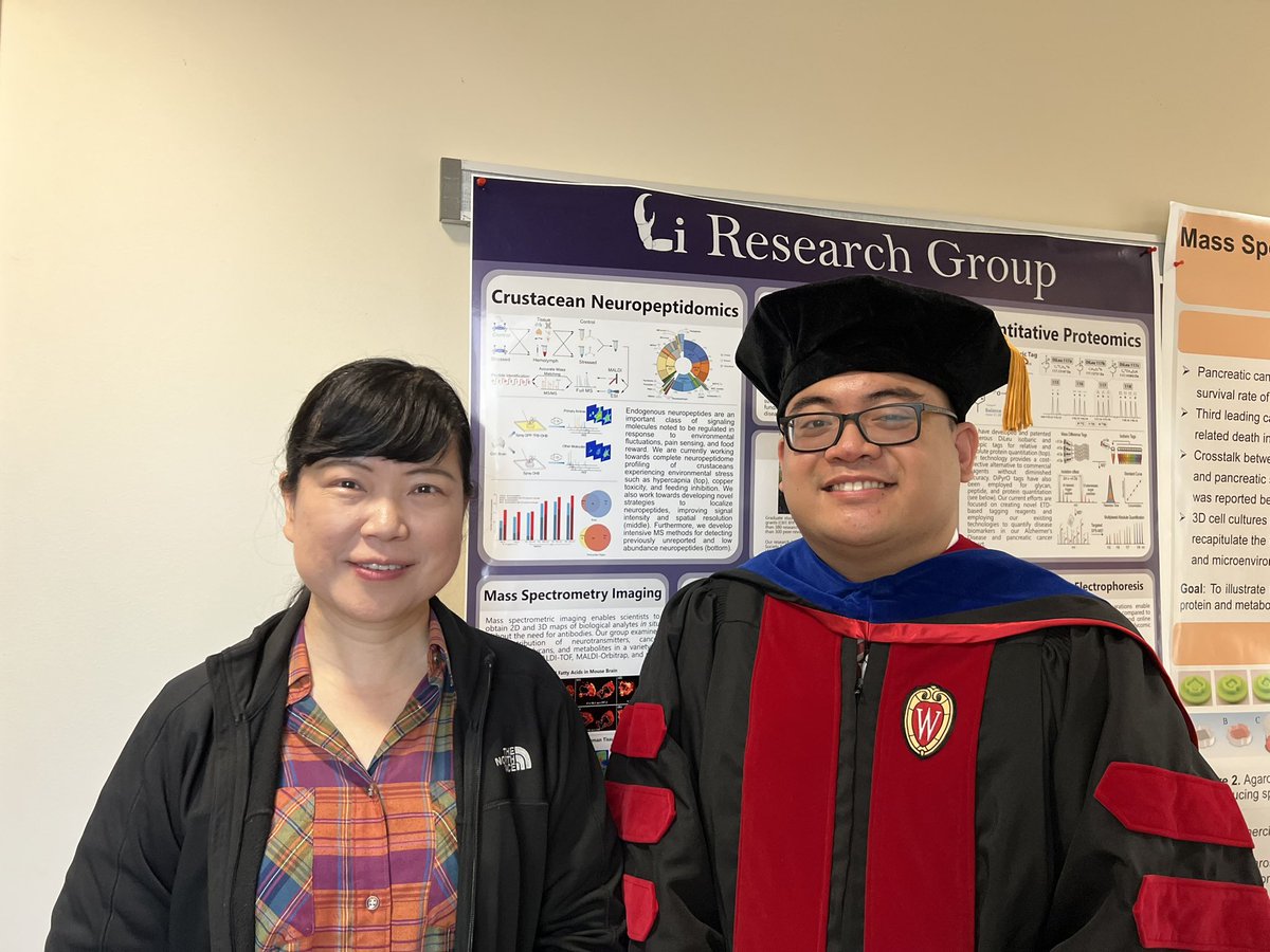 DylanTabang's tweet photo. Ph.Done! So grateful to have been a member of @LiResearch (@UWMadisonChem/@UWMadPharmacy) during my graduate studies these past five years in Madison. #OnWisconsin! https://t.co/Dhggqu8h2c