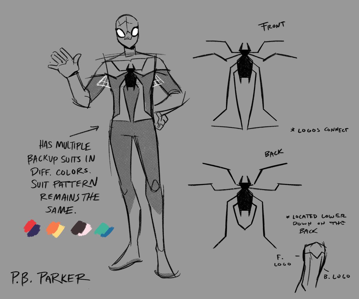 does it count as a #spidersona if its a peter parker variant you made months before the movie came out? no? ok