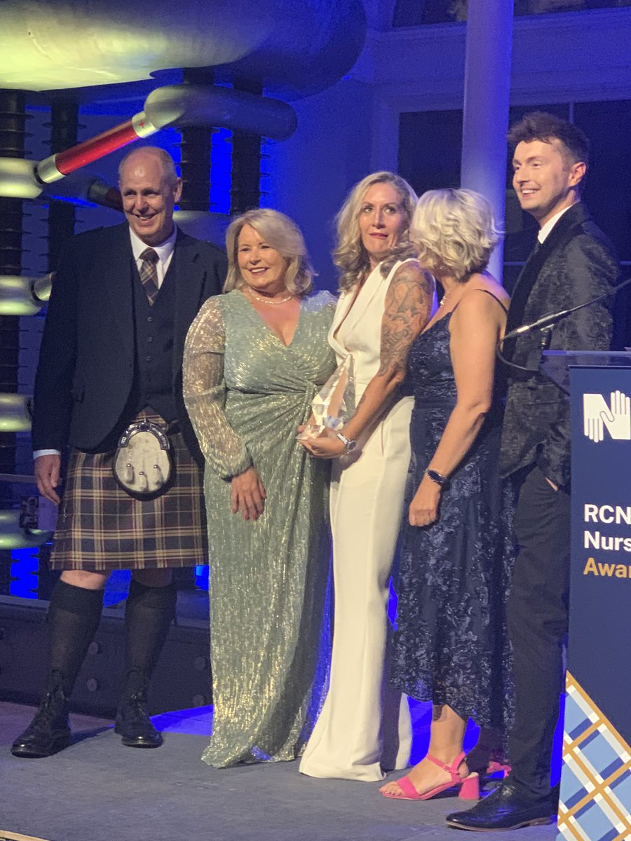 Many congratulations Amy Noble first Scottish Nurse of the year #BestOfNursing