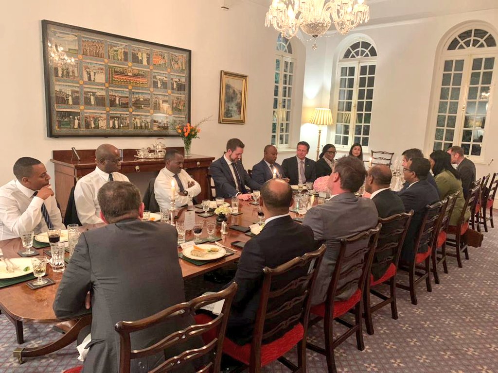 HuddlestonNigel's tweet photo. 🇬🇧🇪🇹 Many UK businesses have made significant investments in Ethiopia.  

🤝 I was delighted to meet and engage with prominent UK and local businesses leaders this week in Ethiopia. A great way to end a wonderful and productive visit. https://t.co/slWNRh1Zby