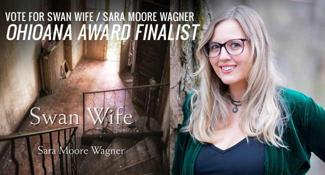 SWAN WIFE is a Finalist for the 2023 OHIOana Readers Choice Book Award. Please (and Thank you!) vote for SWAN WIFE early and often, and SHARE.  mailchi.mp/ciderpressrevi…
