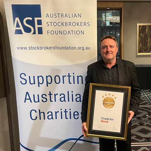 tradeforgoodau's tweet photo. A few photo's from the @ASFAustralia 2023 Awards Dinner, where @tradeforgoodau's chairman Craig Mason accepted the 5-star review from @Canstar for Outstanding Value Award – Casual Investor 👏🎉
#asx #canstar #charity https://t.co/V1S8XYCUYy