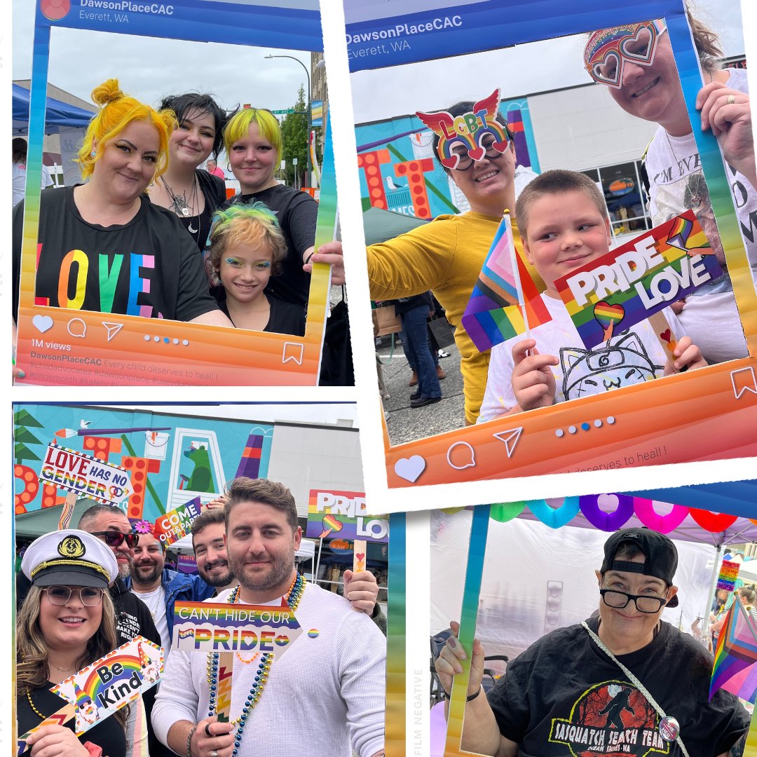 🌈The bravest thing you can be is yourself. Last weekend, Outreach attended Everett's First ever Pride Event. Thank you to everyone who stopped by the booth, played unicorn toss, and shared some inspiring moments. 

#beyou #support #healing #advocate #childadvocacy #pridemonth
