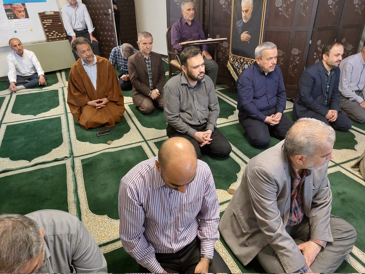 katungulu1's tweet photo. I have been received by the head of East and Southern Africa at Islamic Culture and Relations Organization in Iran, Comrade Muhammad Ghezelsofla; together with Mr. RezaJafari, Expert incharge of Uganda; and other officials in the Organization.
#ICRO #Iran #culture https://t.co/O7CpoAqWfH