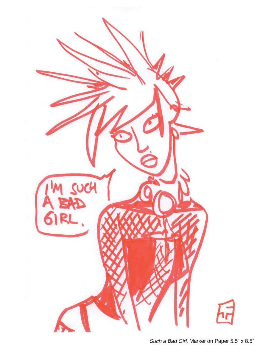 Have you ever been #bad?

urfzef.com

#punk #punkgirl #punkgirls #punk #inkdrawing #felttip #felttippen #punkfashion #fashion #art #redandwhite #altmodel #altgirl #illustration #mohawk #mohawkgirl#confession