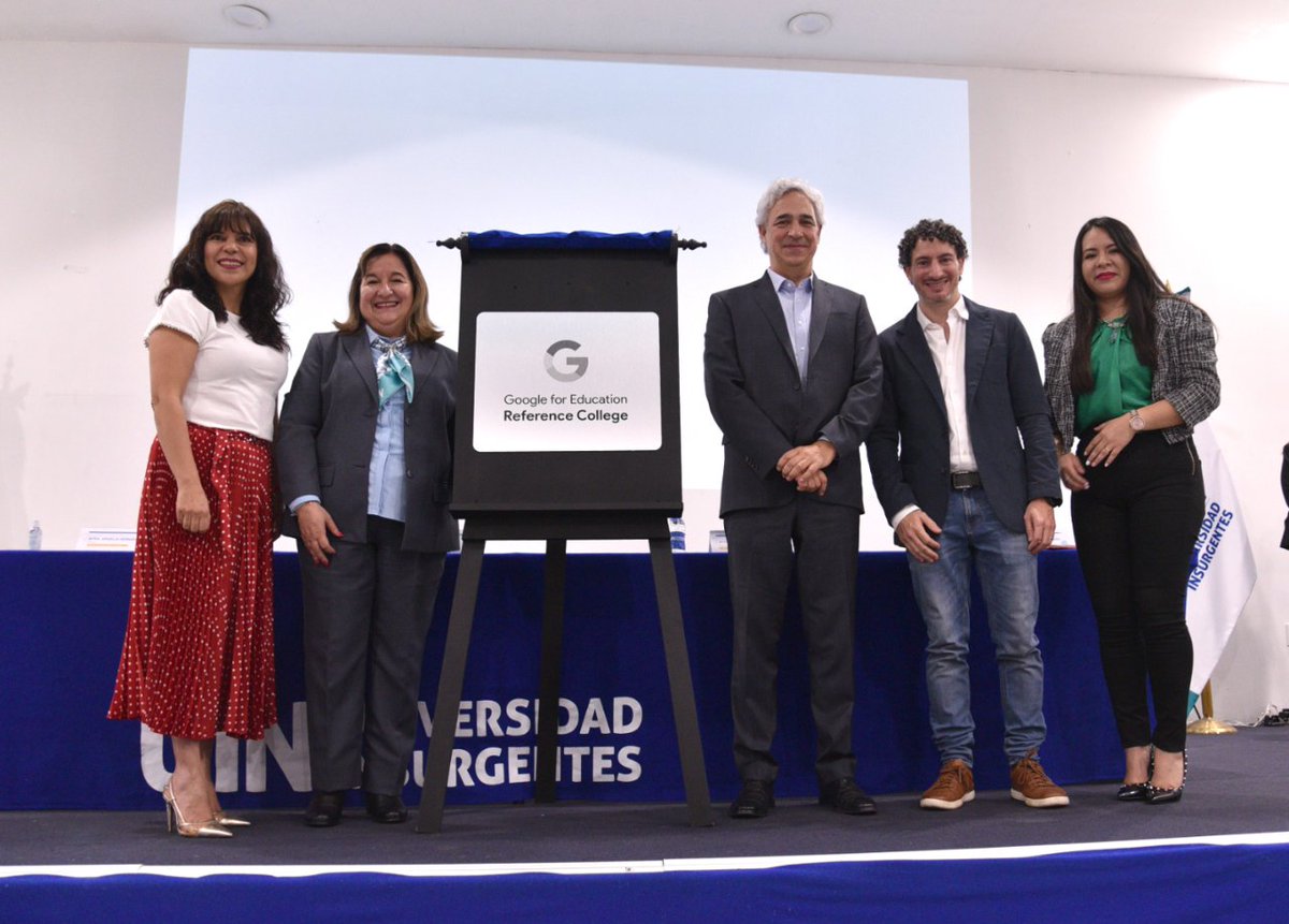 UInsurgentes's tweet photo. En UIN trabajamos para impulsar el progreso y formar a los líderes del mañana, ¡enhorabuena!

#OrgulloUIN #GoogleReferenceCollege #SOMOSUNOSOMOSUIN https://t.co/VsLiLQRlVx