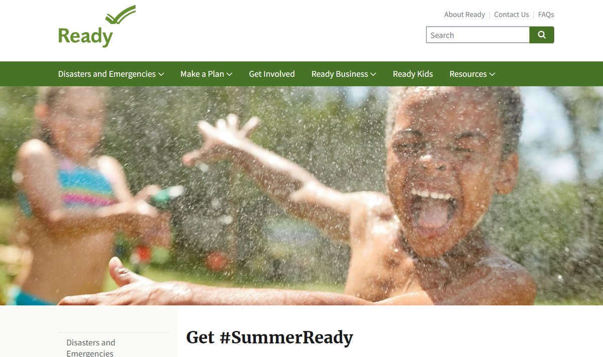 Readygov's tweet photo. The #SummerSolstice marks the start of summertime!

We want you to have resources and information needed to protect against extreme heat and other hazards.

Follow us to stay #SummerReady — we'll share the impacts of extreme heat and steps to prepare.

😎 https://t.co/kcV8doo2hr https://t.co/5ZBA0cVx9r