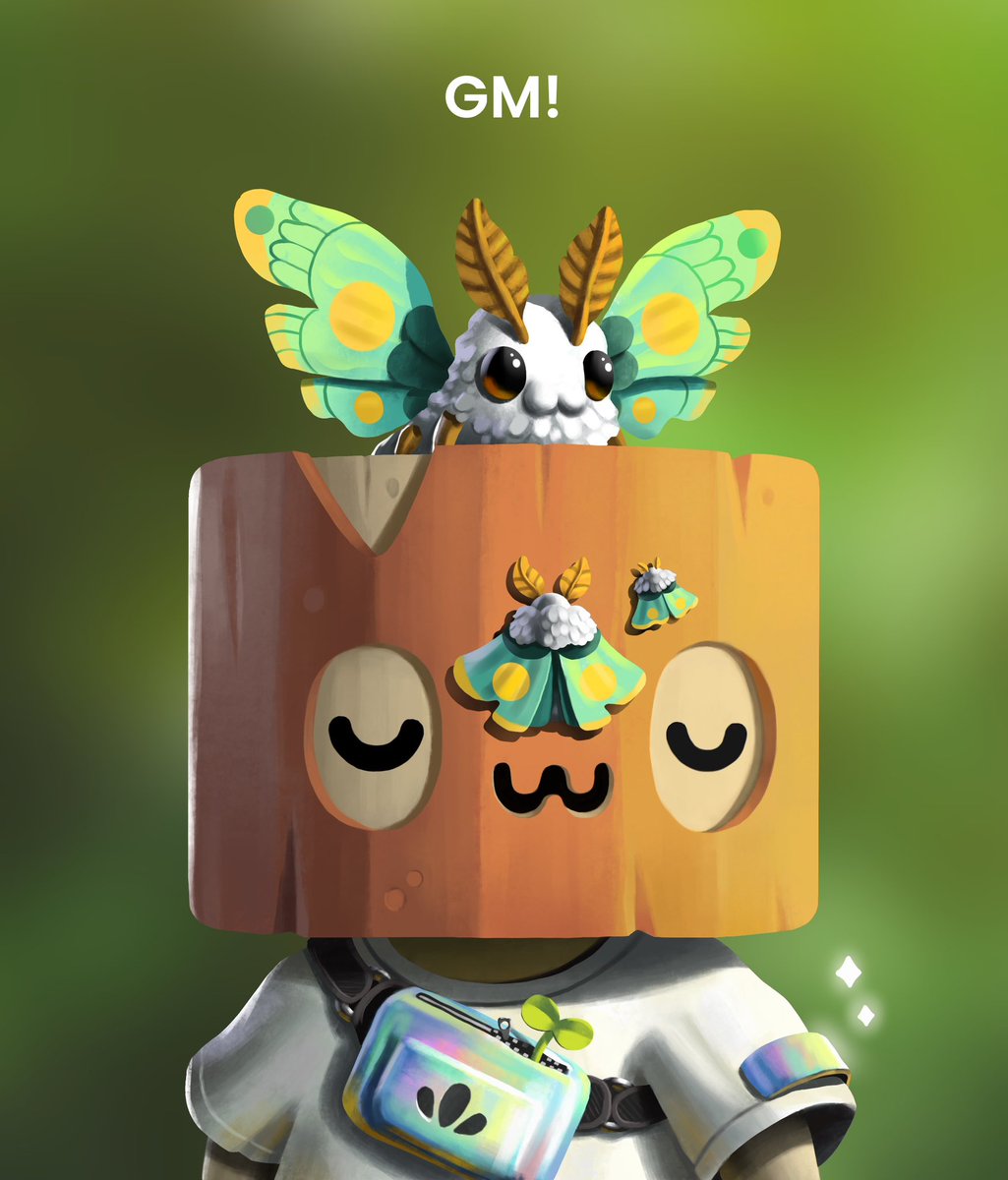 matthisdraws's tweet image. Gm friends! Today has been a big day for the art of @choplings ! Sharing the news soon. 🌱🫶🏻