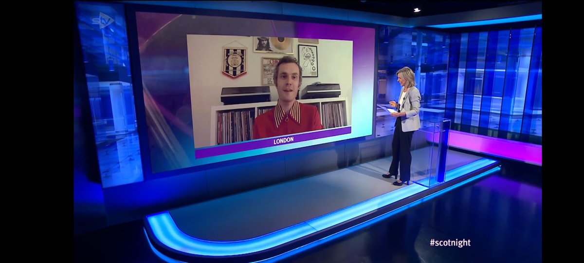 Robin Murray (@clashrobin) on Twitter photo Chatting all things <a href="/glastonbury/">Glastonbury Festival</a> on <a href="/ScotlandTonight/">ScotlandTonight</a> (with a <a href="/WickAcademyFC/">Wick Academy FC</a> pennant making an appearance too)
My first time on TV! Scenes, remarkable. Chatting all things <a href="/glastonbury/">Glastonbury Festival</a> on <a href="/ScotlandTonight/">ScotlandTonight</a> (with a <a href="/WickAcademyFC/">Wick Academy FC</a> pennant making an appearance too)
My first time on TV! Scenes, remarkable.