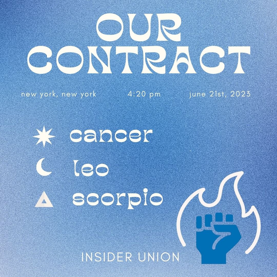 our <a href="/InsiderUnion/">Insider Union ✊</a> contract is a cancer sun leo moon and scorpio rising🔥✨