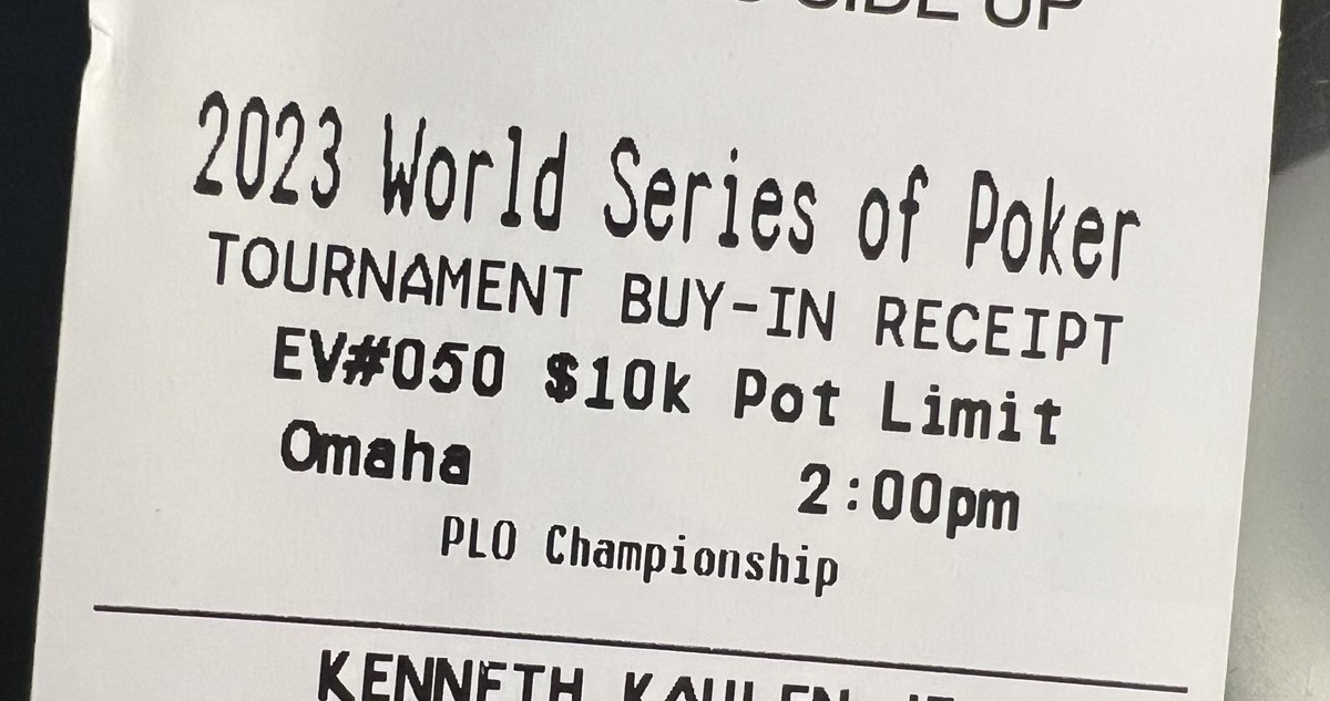 CCGpoker's tweet photo. Team CCG WSOP first tournament. Start of the tournament pushed back an hour due to massive turn out in the Turbo Bounty. #teamccg #ccgpoker https://t.co/2frklNeSpg