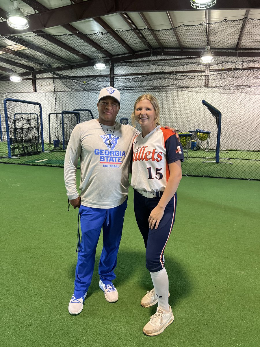jaden_wheeler15's tweet photo. I had a great time at the Georgia State softball camp on Monday. I learned a lot of new things from a lot of different coaches. @CoachANicholson @LaGrangeCollSB @ECBJoiner @EastCobbBullets @Whitewatersoftb @megregg5 https://t.co/hXKjz4lwrH