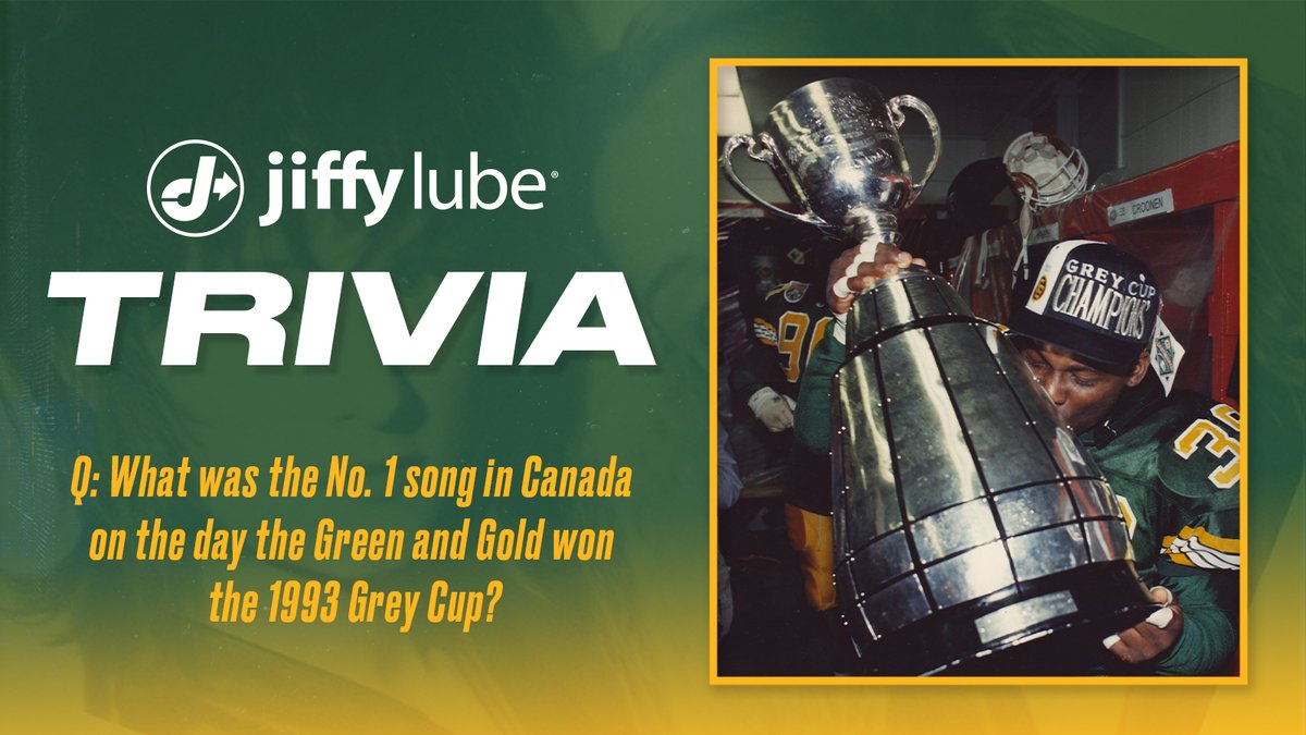 It's time for @JiffyLubeCAN trivia!

Answer for a chance to win a $100 Jiffy gift card and a $50 Elks team store gift card.

Comment below, winner will be notified via DM.

#OurTeamOurCity #GoElks #CFL