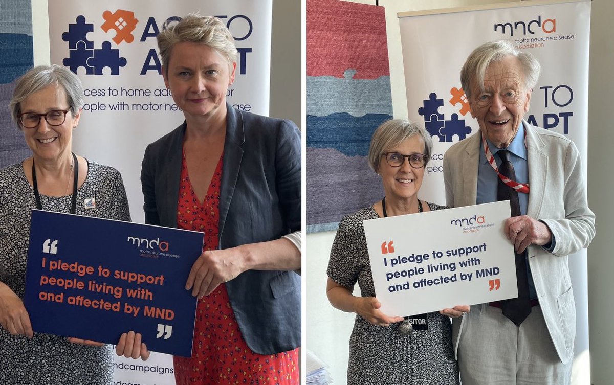 So pleased that @Emma_MacLennan was able to join @mnda @APPGonMND #GlobalMNDAwarenessDay event in Parliament today & meet with friends @YvetteCooperMP & @AlfDubs who both knew our late son Alex lost to this cruel disease in 2020. Why we are #United2EndMND.