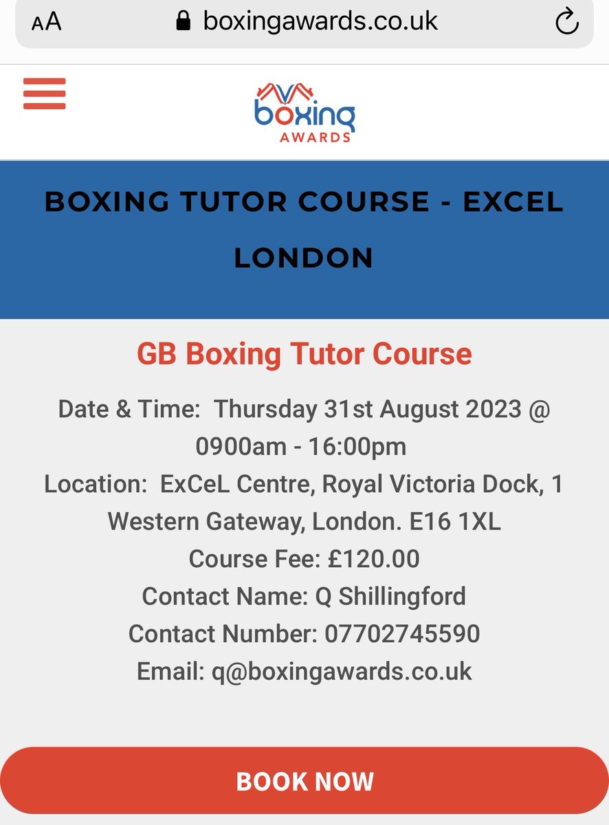 BoxingAwards's tweet image. #BoxingTutorCourse in ⁦@ExcelCentre⁩ #london in #BoxingtutorCourse is Ideal school teachers looking to deliver non contact boxing. Sports Coaches/PTs to their clients or Youth workers looking to add a new activity to their group &amp;amp; boxing coaches #dontthinkyoucanknowyoucan