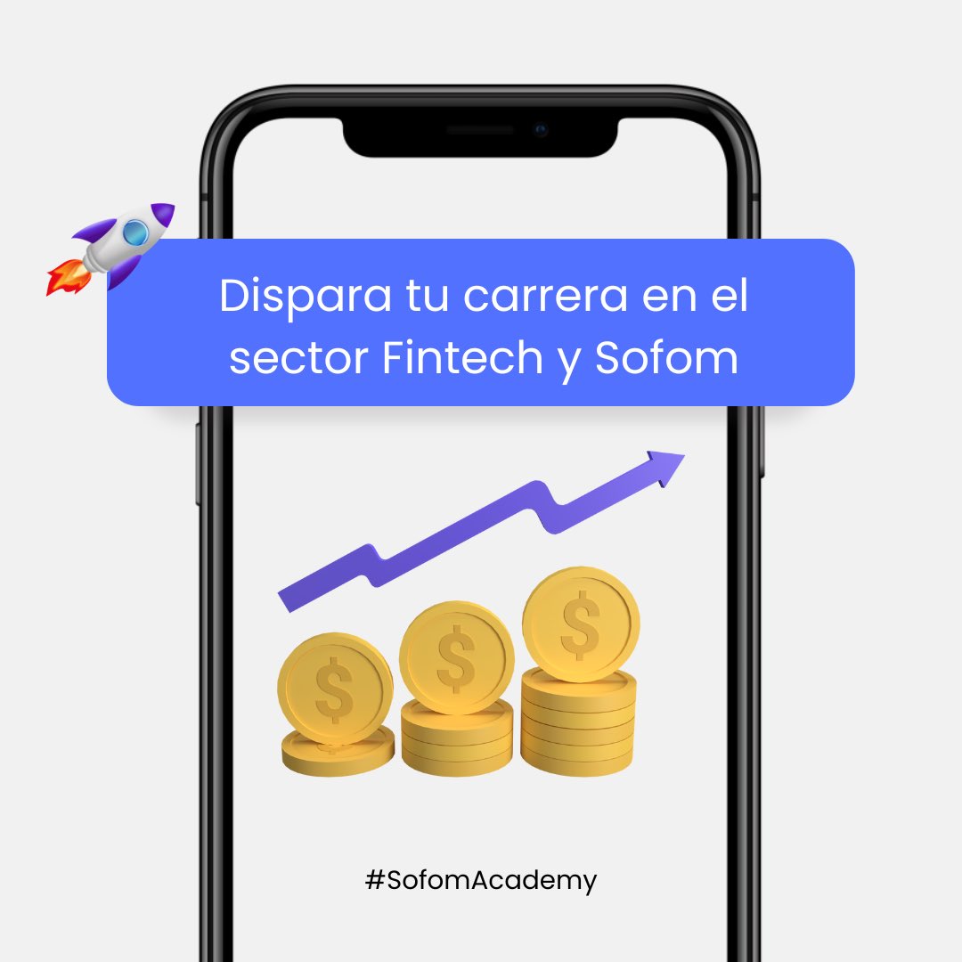 FDiosdado's tweet image. En #SofomAcademy estamos dedicados a darle potencia al sector #Fintech y #Sofom. Nuestros cursos le enseñan con gran calidad al sector cómo triunfar en la industria del #crédito