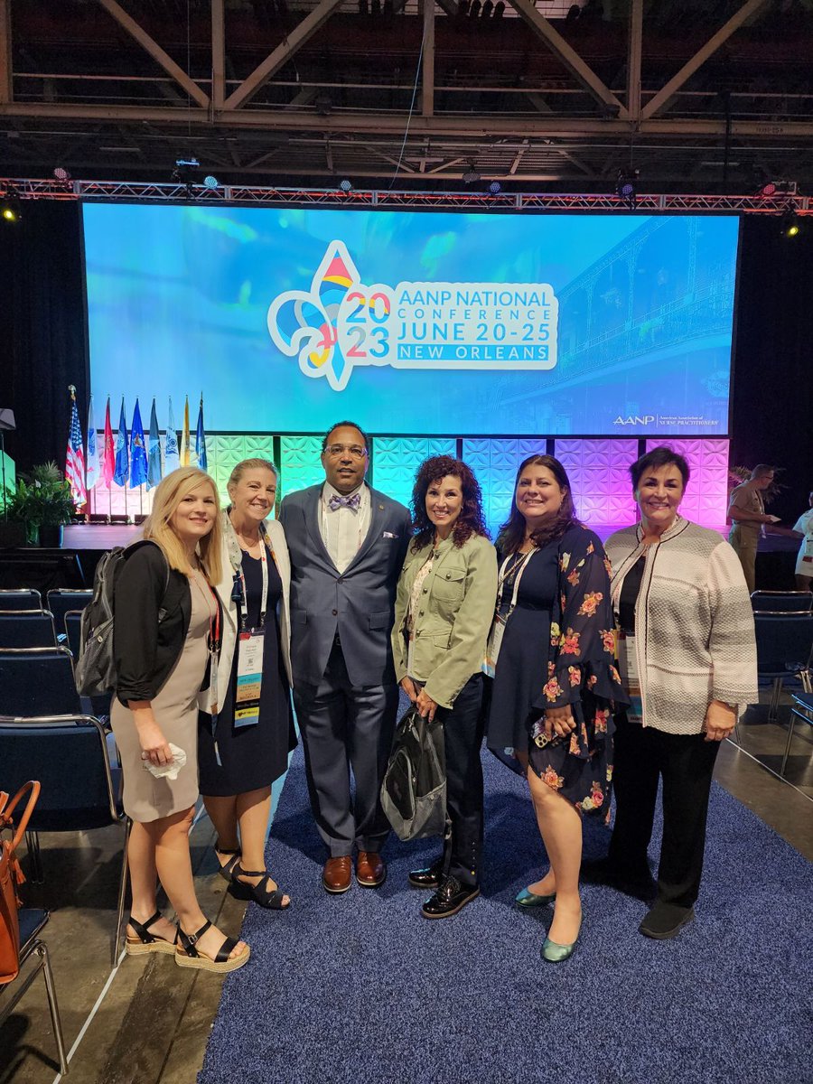 BayhiLisa's tweet photo. A great start to the morning today at AANP National Conference in NOLA! https://t.co/hoYoVCqNQs
