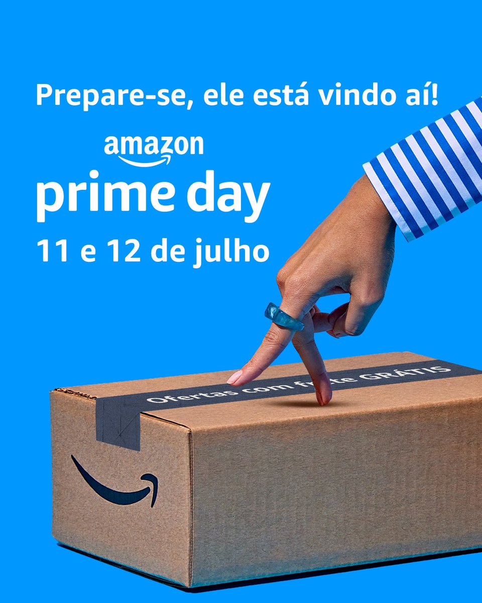 Sua lista de desejos já está pronta? 👀 Amazon Prime Day está chegando com 48h de ofertas para membros Prime. ✨ Ainda não é um membro? Acesse amazon.com.br/prime e assine agora por apenas R$ 14,90/mês. 💙
#PrimeDay #TaNoAmazonPrime