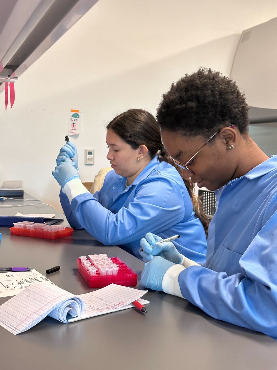 Looking forward to a productive summer with some talented undergrads! Here, Cassidy, recipient of a Summer Undergraduate Research Experience (SURE) award <a href="/sacstate/">Sacramento State</a>, and Citlalli are investigating sporulation of commensal Clostridia 🦠in a low oxygen environment. 🧫