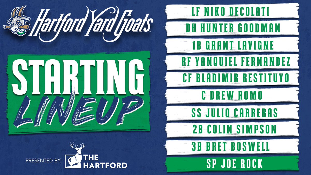 Hartford Yard Goats tweet media
