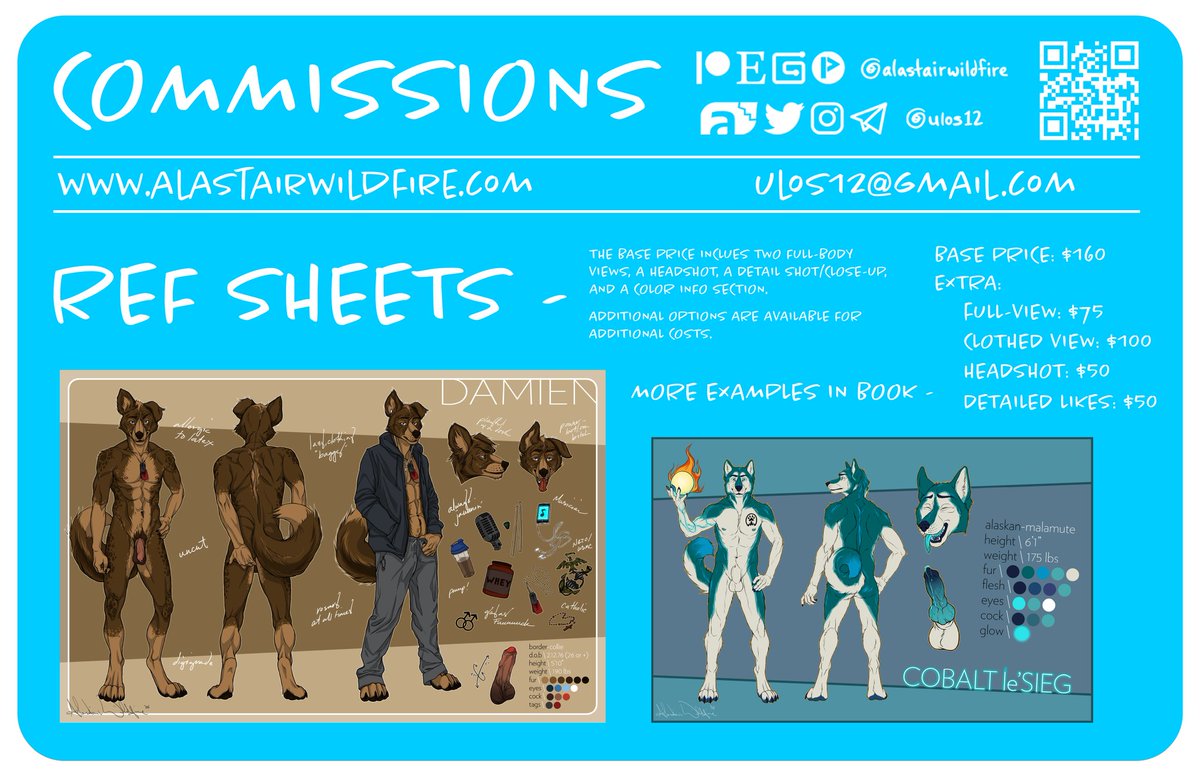 ulos12's tweet photo. Damn skint after prep for AC, so I'ma open 1-3 spots for ref sheets (great for RP/ttrpg/sonas)~
-N/SFW
-Any gender/species (incl. human/monster)
-18+ only
-OCs only no fanart/©IP
-Turn around 1-3 mos. 
-Extra cost for complex designs (wings, armor, +limbs, monster design, etc.) https://t.co/4YSZjHM2cQ