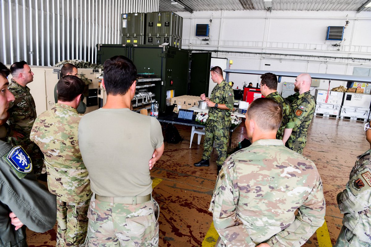 USNationalGuard's tweet image. .@TXMilitary Airmen and their Czech partners learned more about each other's capabilities while participating in #AirDefender2023.

The Texas National Guard and the Czech Republic have partnered through the State Partnership Program for 30 years. #SPP30 🔗ngpa.us/25834