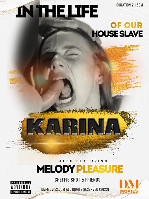 In the life of our house slave Karina, soon online!  Duration 2h 50m of hardcore, submissive porn including<a href="/tag/slave"class="tags"><span>#slave</span></a><a href="/tag/hardcore"class="tags"><span>#hardcore</span></a><a href="/tag/submissive"class="tags"><span>#submissive</span></a>