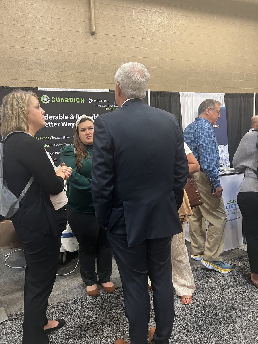 TrinityGuardion's tweet image. Wonderful day today at @Premier, Inc&apos;s Breakthroughs23! conference filled with insightful discussions on failed hospital mattresses and how the Soteria Bed Barrier can prevent that from happening. Come see us at booth 917. #fusion #premierbreakthrough #oprylandhotel #Infection