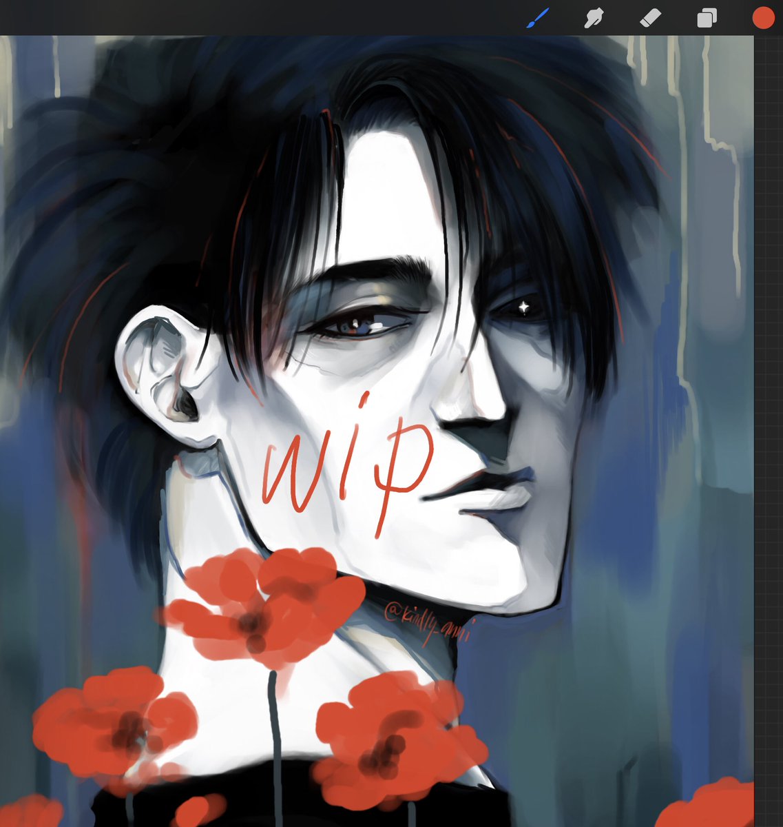 Maybe this’ll be something for Finncon, maybe not. Anyway it’s nice to do some digipainting again